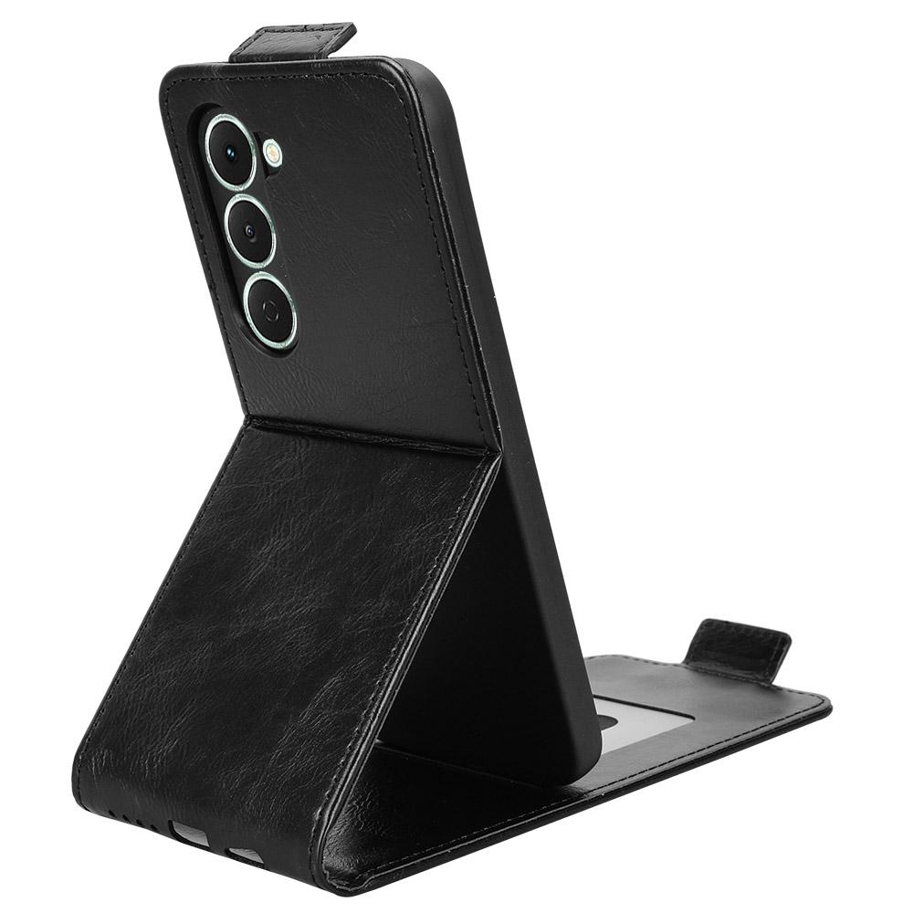 For TECNO Spark 40 Pro 4G Stand Case Magnetic Clasp Vertical Flip Leather Phone Cover with Card Holder