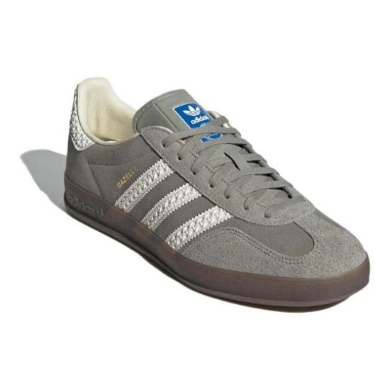 Adidas Gazelle Indoor 'Grey White' IF1807 Unisex