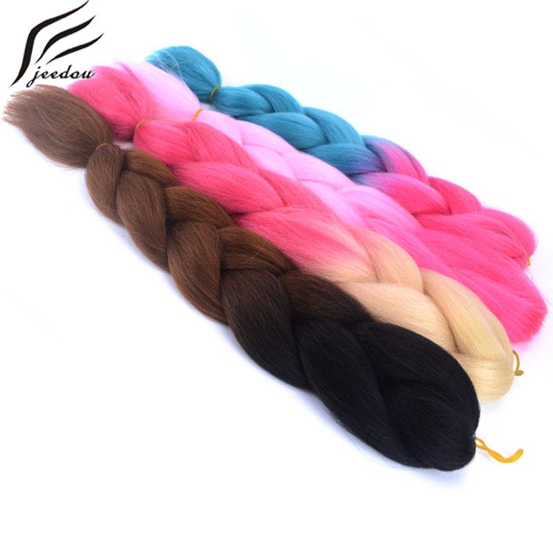 Braids Hair Extensions Balayage Ombre DIY Quick Weave Braiding Hair for Cosplay Daily Use for Women
