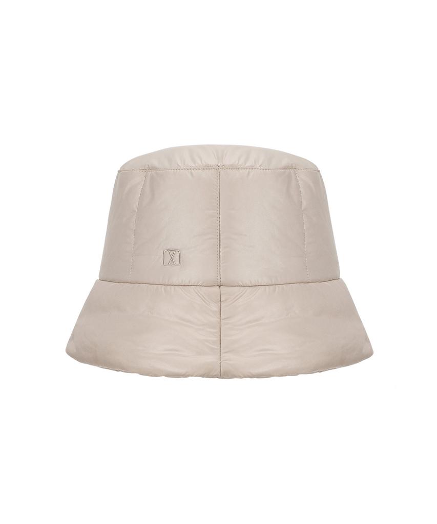 Bajal Va Square Padded Bucket Hat Beige