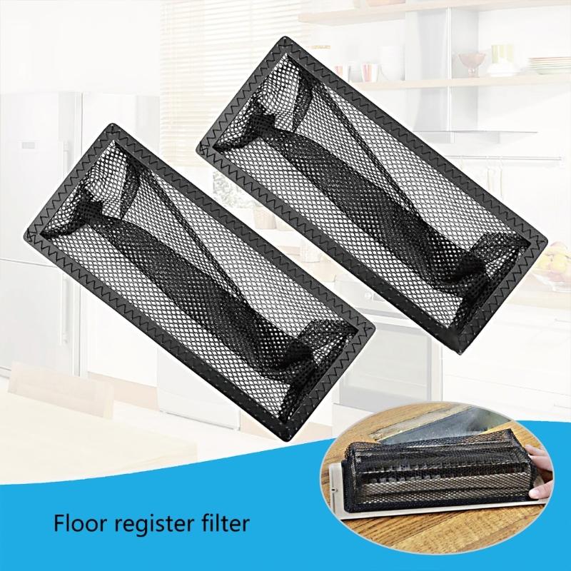 Floor Register Cover Trap Floor Air Vent Cover Screen for Kitchen and Home Air Vent Filters  Floor Vent Mesh Filters Net