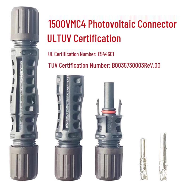 Сертифицированный UL TUV 1500В MC4 Коннектор для солнечных фотоэлектрических панелей PV-15MC