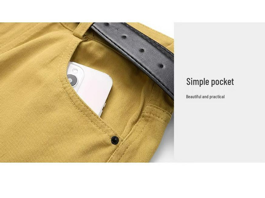 Women's High Waist Yellow Wide-Leg Vintage Jeans for Spring 2025