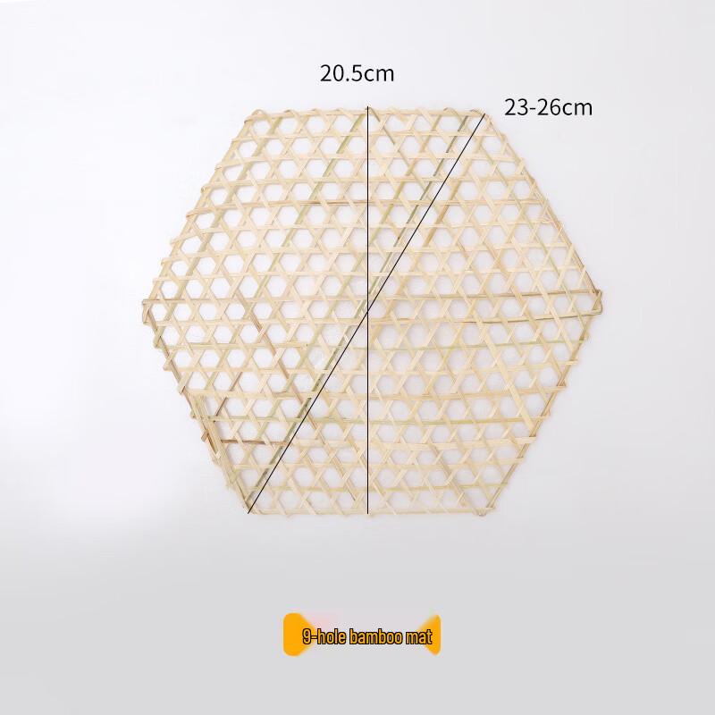 Hand-Woven Bamboo Steamer Liners