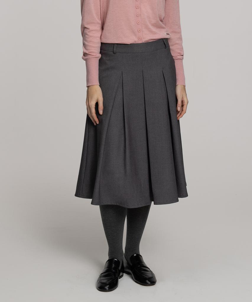 Baitalssain Basic Pleated Full Skirt