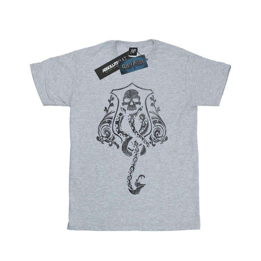 HARRY POTTER Boys Dark Mark Crest T-Shirt