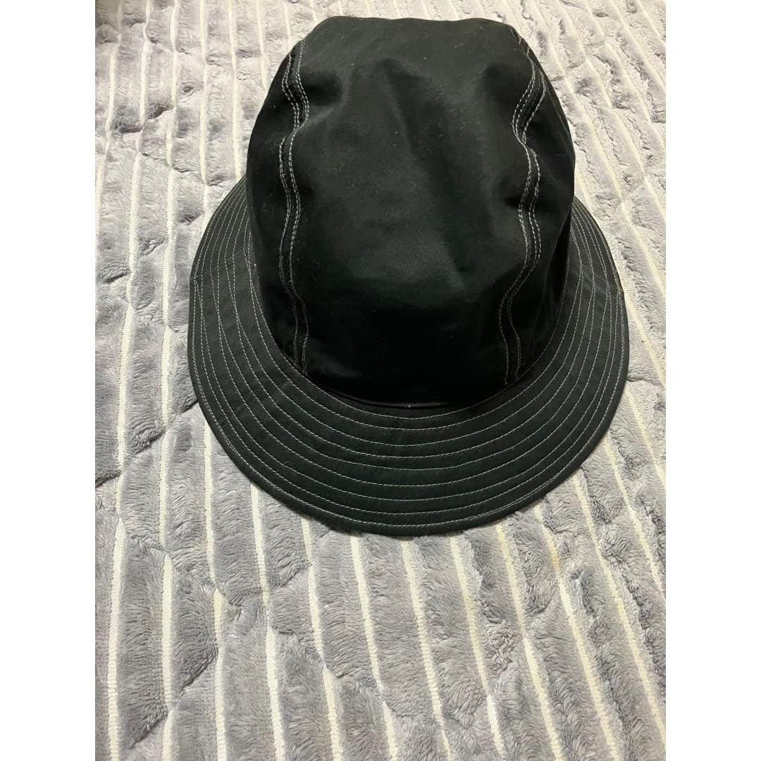 Used Kijima Takayuki  Discontinued Stitch Hat Black Bucket