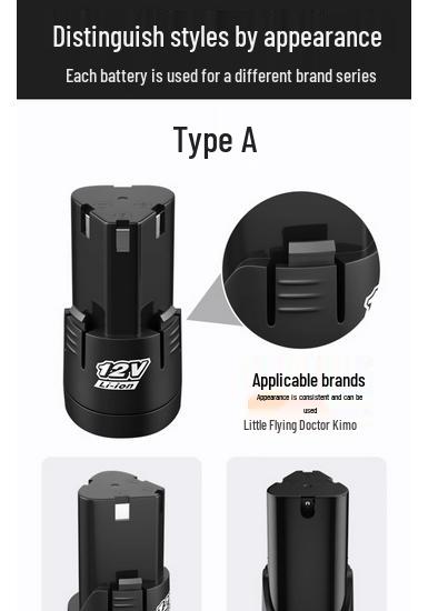 12V Handheld Electric Drill & Screwdriver with 16.8V & 18V Lithium Battery Charger