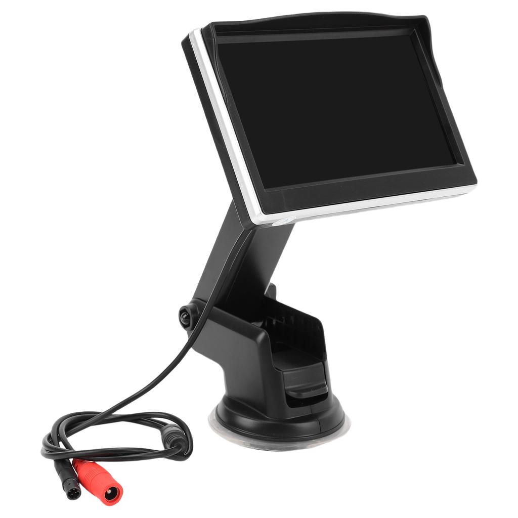 Cámara de Coche para Bebé 1080P, Monitor de Bebé de 5 pulgadas con Función de Visión Nocturna y Ángulo de Visión Amplio de 150 grados, 360 grados