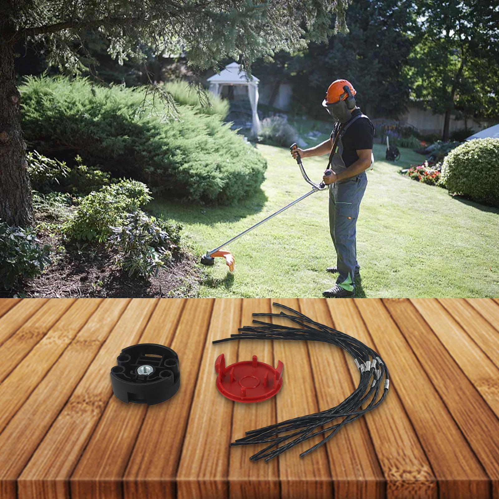 

Brush Cutter Parts Trimmer Cover Replacement Parts Sturdy Cutting Grass Faster Hard-wearing Premium Nylon Line China Mainland