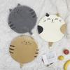 Cartoon Futon Mat Elastic Filling Fluffy Breathable Printing Dyes Round Cushion for Living Room