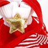 Whimsical Drawstring Christmas Gift Bags Featuring Santa Reindeer And Snowman Characters