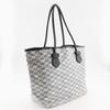 MOREAU PARIS Saint-Tropez MM Tote Bag White PVC Unisex Used