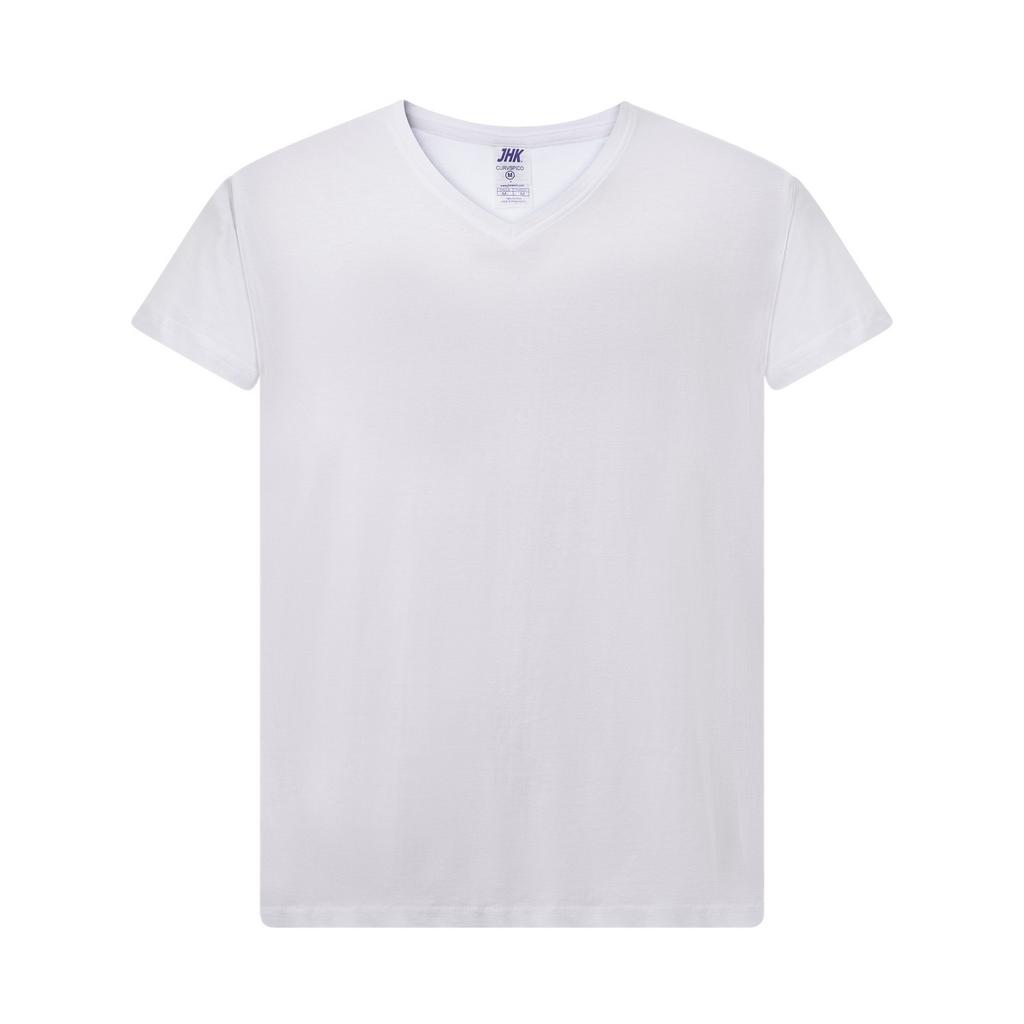 JHK Womens/Ladies Curves V Neck T-Shirt