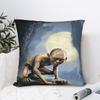 Warm Sofa Lords Rings Gollum Decorations Pillowcase Merch  Pillow Covers Zipper Multi Size