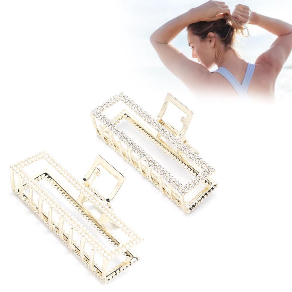 Hair Claws Clips Alloy Hair Clamps Clips Decorative Hair Accessories for Hair Styling
