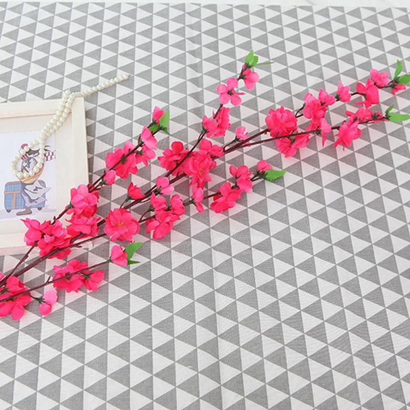 

Букет искусственных цветов сакуры для садовой вечеринки, свадьбы, украшения для дома, декора комнаты, искусственные цветы, украшение для вазы на столе