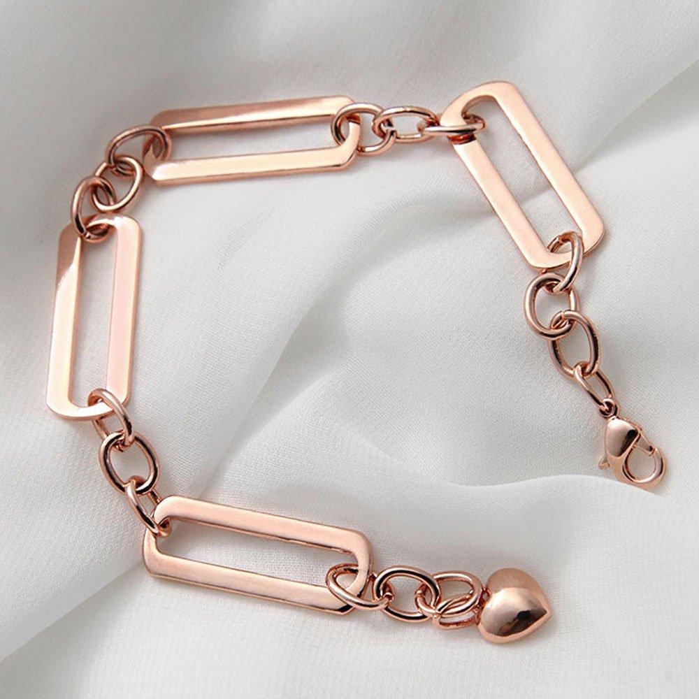 Rose Gold Mood Clip Fashion Bracelet