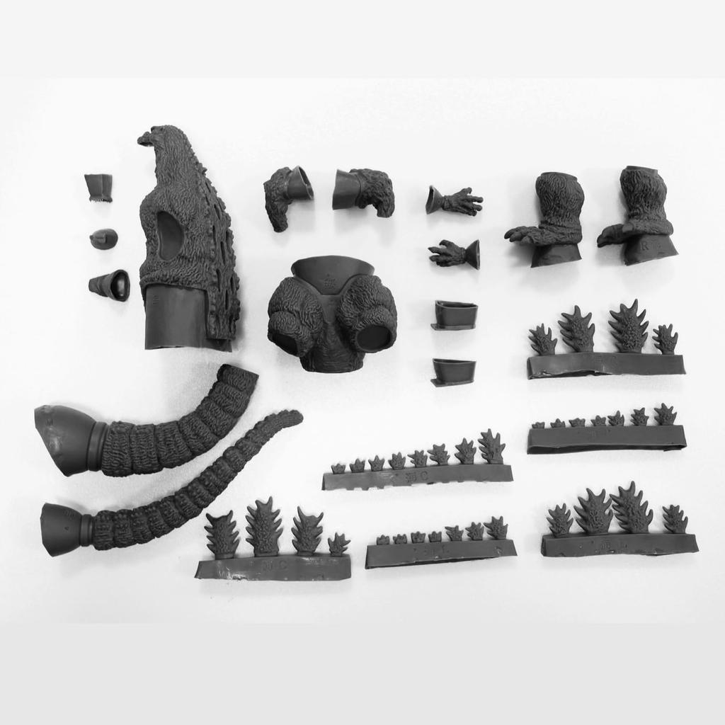 Godzilla Soft Vinyl Kit Reproduction Scale Soft Vinyl Unpainted Assembly Kit (1993) 1/400 1/400