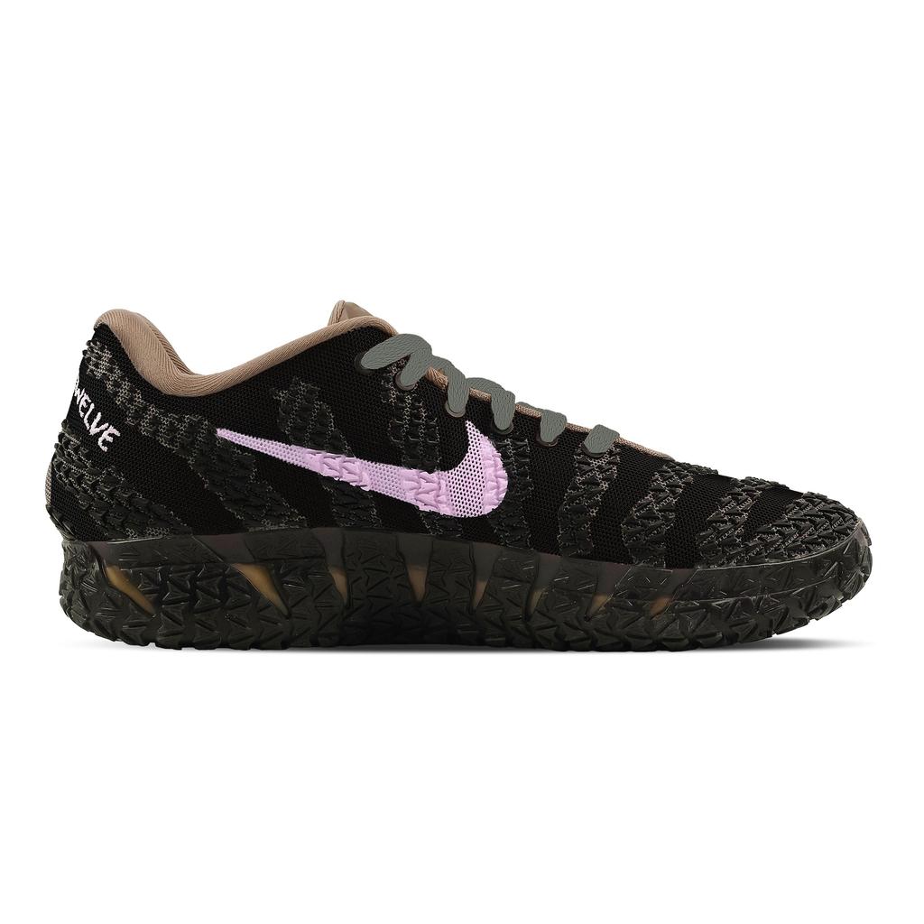 Nike Ja Morant 3 Blazing Thorn, Heart Box Abrasion Resistant Low Top Basketball Shoes Men's Black Brown HF2794-200(Team773--)