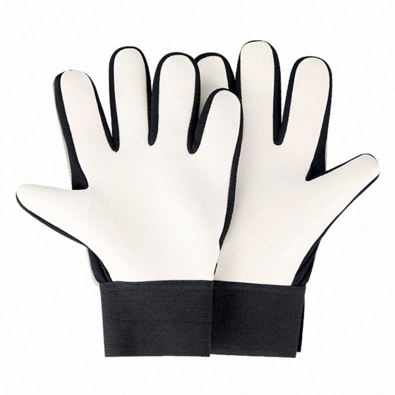 Kids Soccer Goalkeeper Gloves Antislip Grip Comfortable Durability Gloves for Junior Players