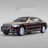 Benz Maybach S680 Sound Light Alloy Metal Car Model Gift Collection Model Car Gift Present & 1/24