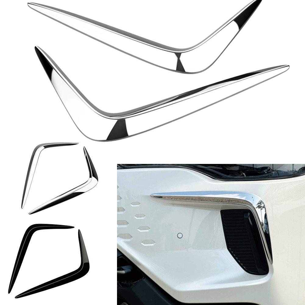 Kreuz Front Nebelscheinwerfer Stoßstange Zierleisten Zubehör für Toyota COROLLA CROSS 2025