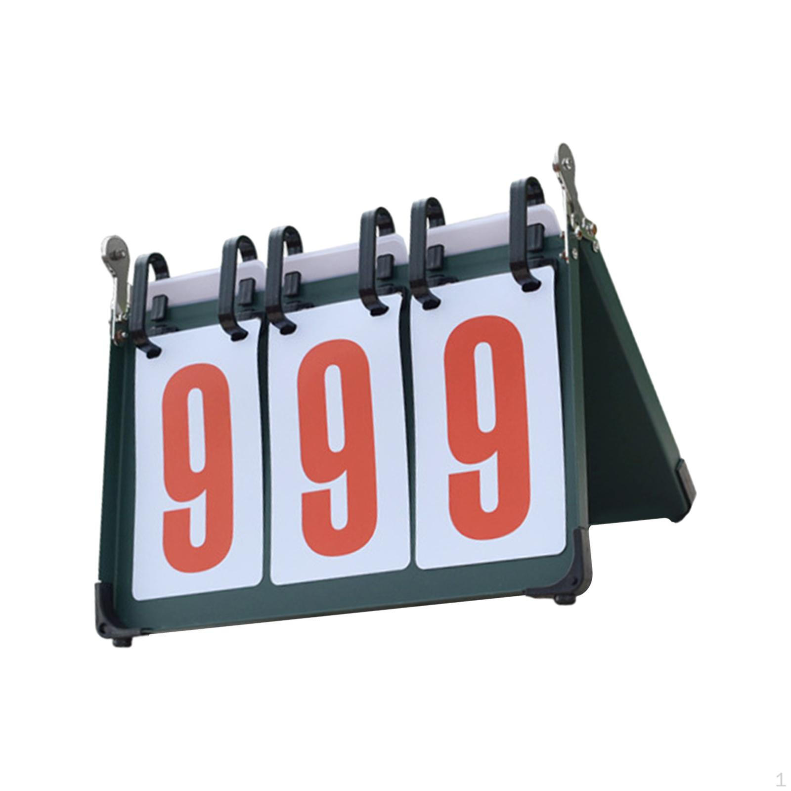 

Табло, таблица очков, счетчик очков, перекидной счетчик для бейсбола 3 Digits