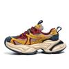 Men's shoes autumn and winter new fashion trend  high-end casual sports shoes tire sole made old dad's trendy shoes