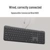 Logitech K620 USB-C Wired Full-Size Business Keyboard