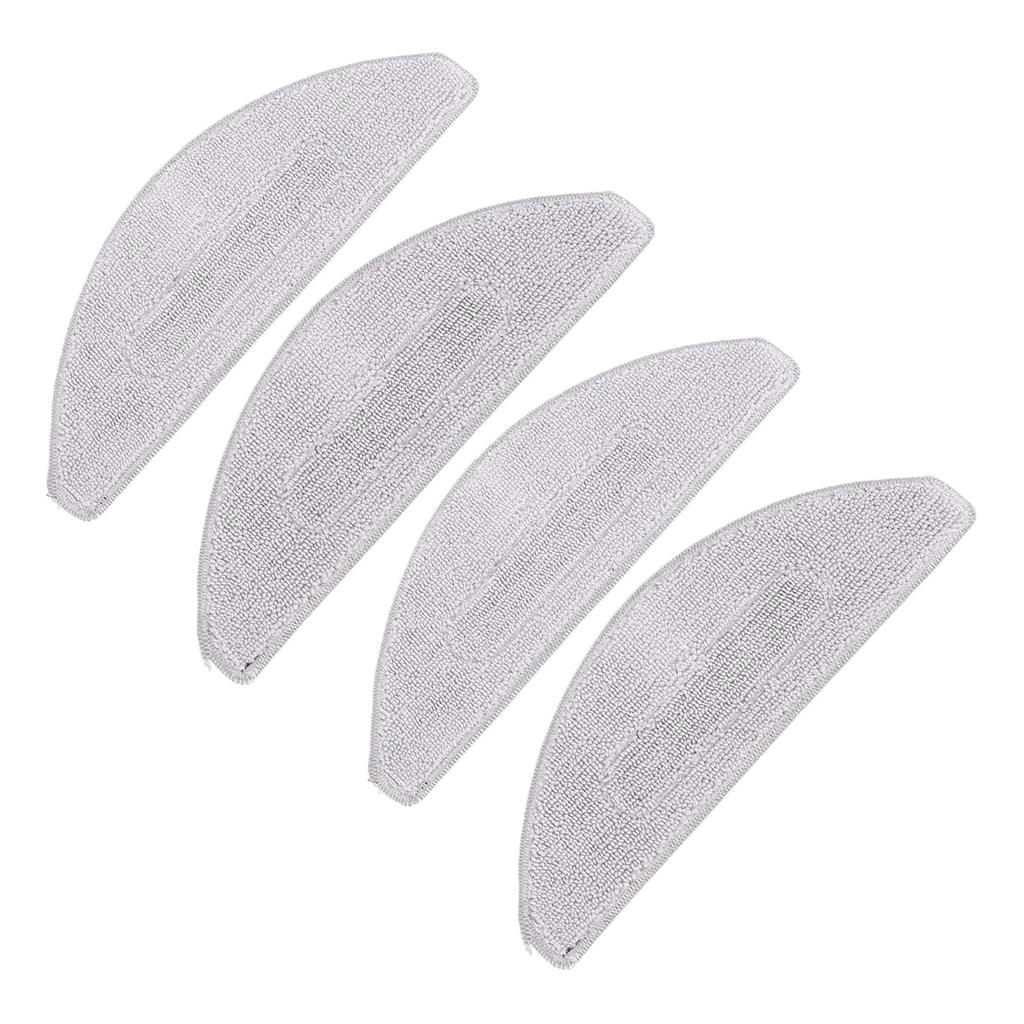 4 ks Náhradní mopové podložky pro robotický vysavač I5 J5 Mop Omyvatelné Opakovaně použitelné Čisticí podložky z mikrovlákna