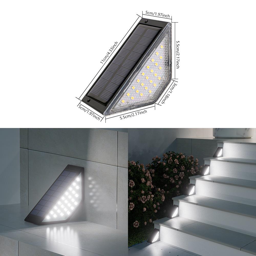 Solar Pathway Lights: Waterproof Outdoor Stair and Walkway Lighting
