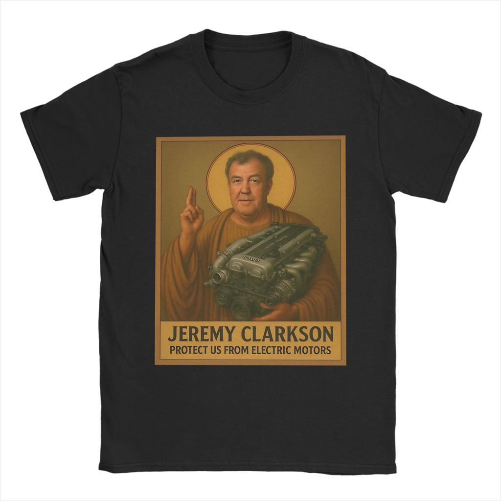 Richard Hammond Top Gear The Grand Tour Jeremy Clarkson T-Shirts für Unisex T-Shirt Rundhals T-Shirt Kurzarm Kleidung