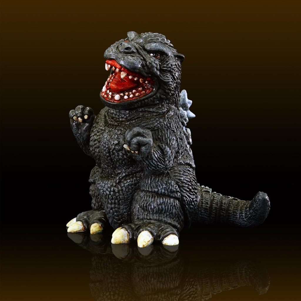 Kit di ristampa in vinile morbido di Mamegodzilla 1989, kit di montaggio non verniciato in vinile morbido, non in scala