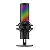 HYPERX QuadCast 2 S Condenser Microphone USB RGB Lighting Black for Telework Streamers Content Creators Gamers PC Mac 2-Year 9A273AA