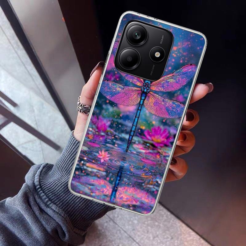 Schöne Libellen-Liebhaber Handyhülle Für Xiaomi Redmi Note 15 14 14S 13 12S 12 Pro Plus 11S 11 10S 10 4G Hülle 11E 11T 5G