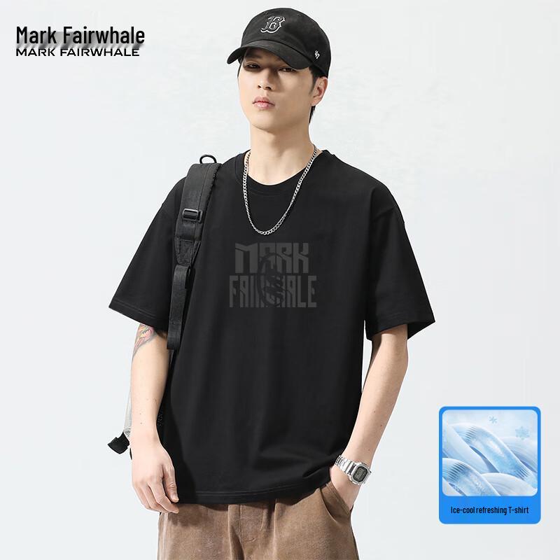 Mark Fairwhale Men s Ice-Feel Cotton Short-Sleeve T-Shirt 2XL