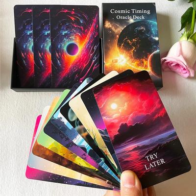 Jrskvaro Time Oracle Card Cosmic Timing Oracle Divine Timing Oracle Helps Predict Time Frames Deck, Cards, Deck,