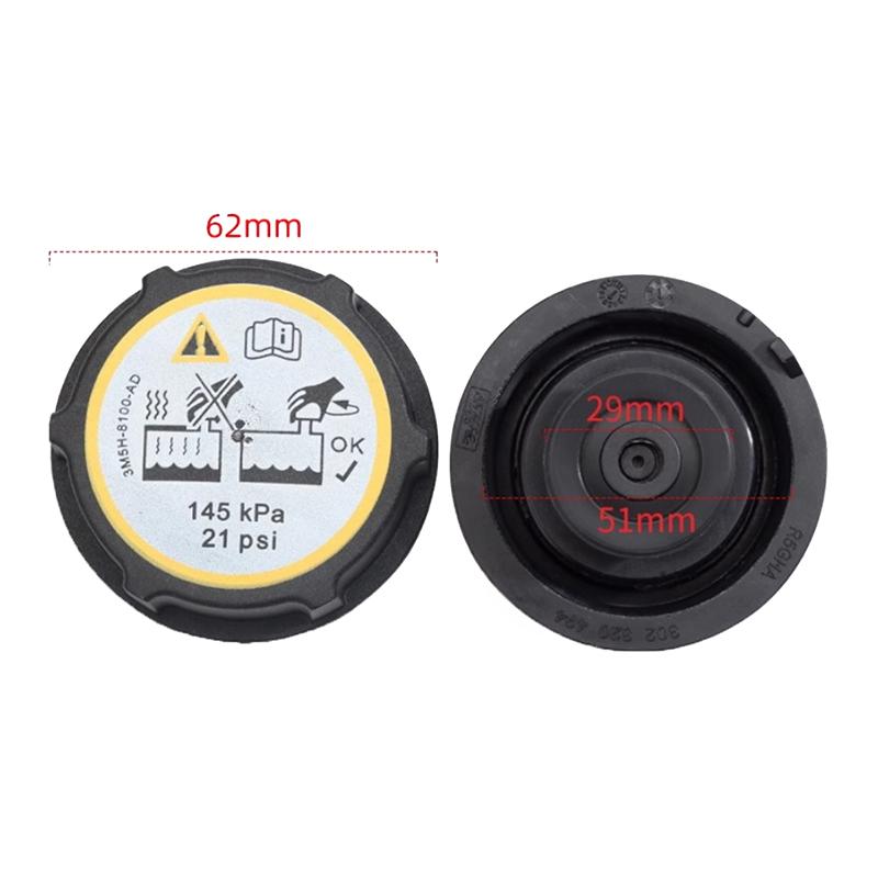 DIY Accessories For Fiesta Focus Transit Galaxy Kuga Radiator Coolant Expansion Tank Cap 3M5H8100AD DG938101AA