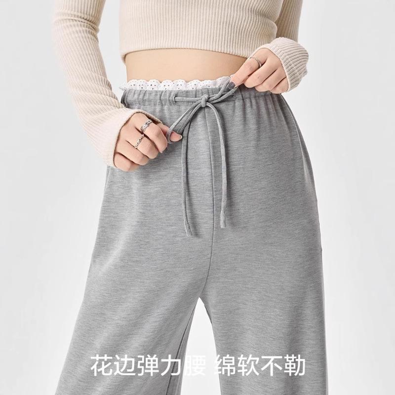 Maternity Pants Spring and Summer Wear Thin Wide-leg Pants Summer No Support Belly Not Belly Casual Small Summer Wear