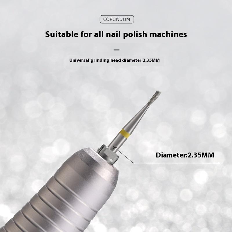 1 Stück Flammen-Nagelfräser Diamant-Fräser für Maniküre 3/32'' Pro Fräsköpfe für Nägel Nagelhautentferner-Werkzeuge