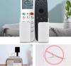 10pcs Wall Mount Phone Holder White Punch Free Wall Mobile Phones Charging Stand Lazy Sticky Remote Control Storage Box