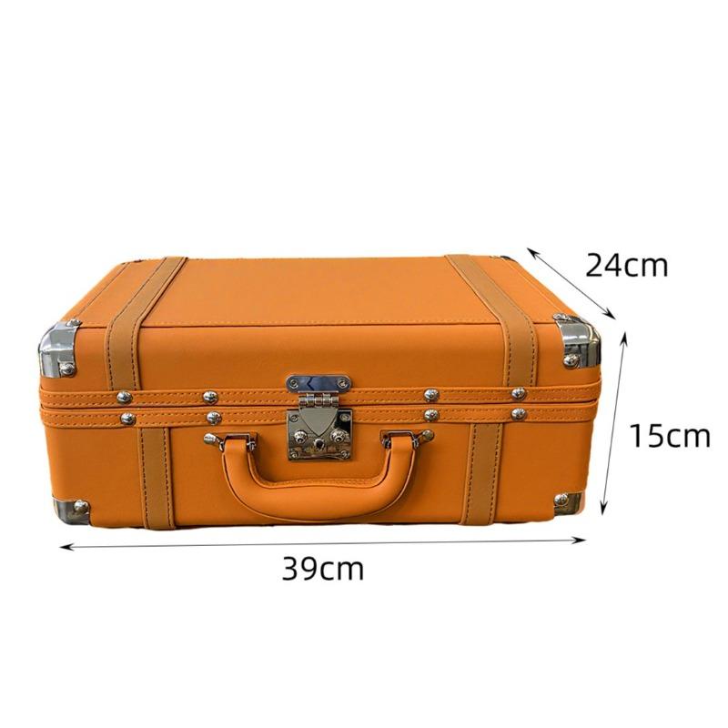 Leather Storage Box Accessory Organizer Boxes Large Organizing Case Wardrobe Clothes Organization Bins Organizers Furniture