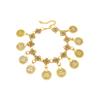 Ethnic Tribal Coin Tassels Anklet Chain for Women Foot Chain with Adjustable Length Accessories for Beach and Dance