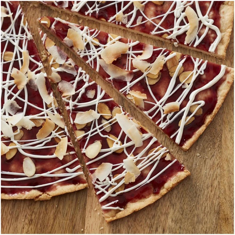 Non-Stick 16 Inch Pizza Pan Heavyweight Steel Durable Oven Safe Baking Dish Scratch Resistant Deep Pizza Tray Homemade Desserts