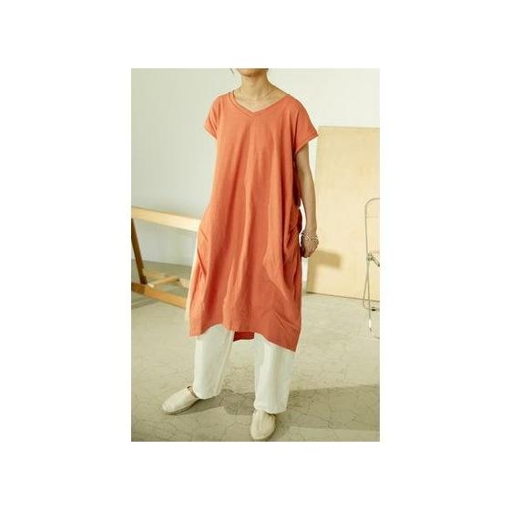 cut color dress ORG