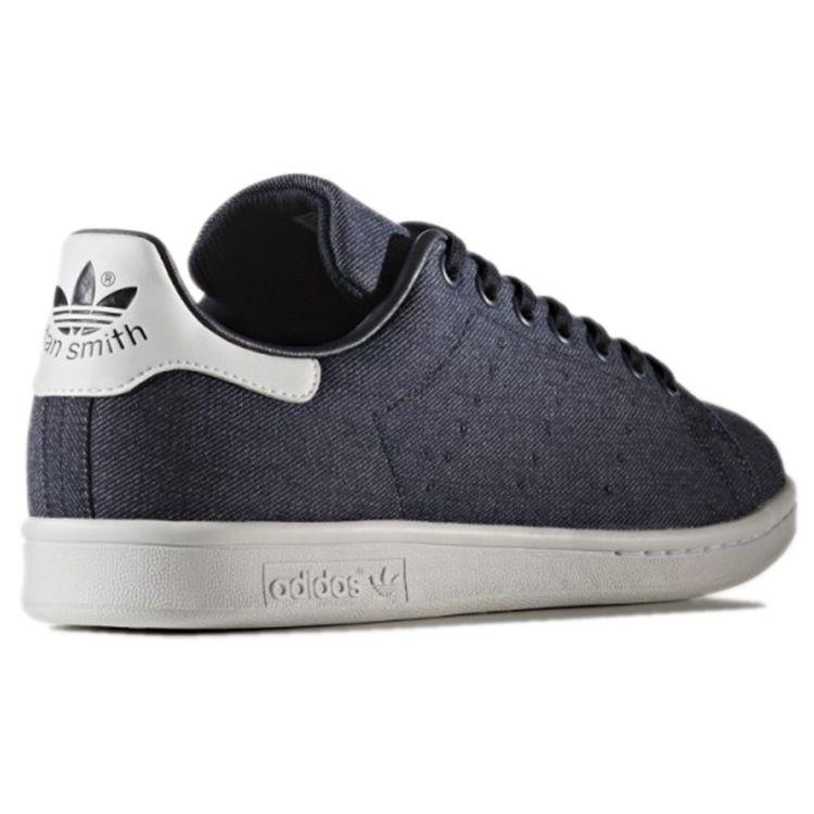 Adidas Originals Stan Smith Slip Resistant Durable Low Top Sneakers Men Sneakers Blue BY9190