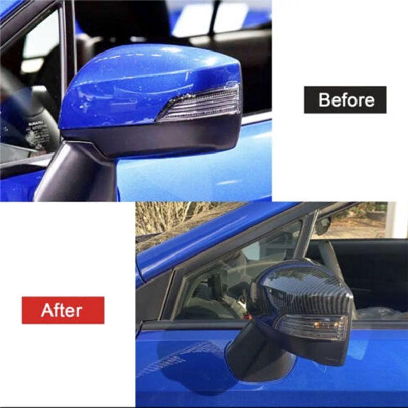Copri Specchietto Retrovisore Auto BT Fibra di Carbonio Copri Specchietti Laterali Per Subaru Impreza Levorg 2015-2021 Accessori Ricambi
