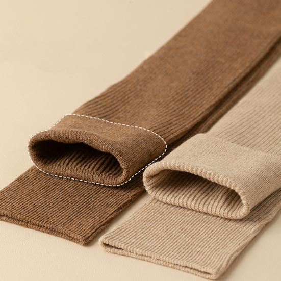 Women Thigh High Socks Extra Long Over The Knee Socks Thick Cotton Knit Boot Stockings Winter Leg Warmers