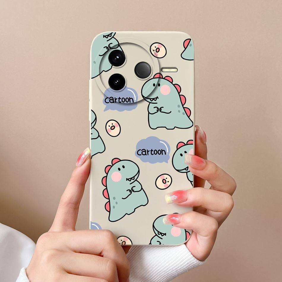 Phone Cover For POCO F7 Pro Ultra Premium Liquid Silicone Cute Case Camera Protection Anti Choc Durable Soft Phone Protectors